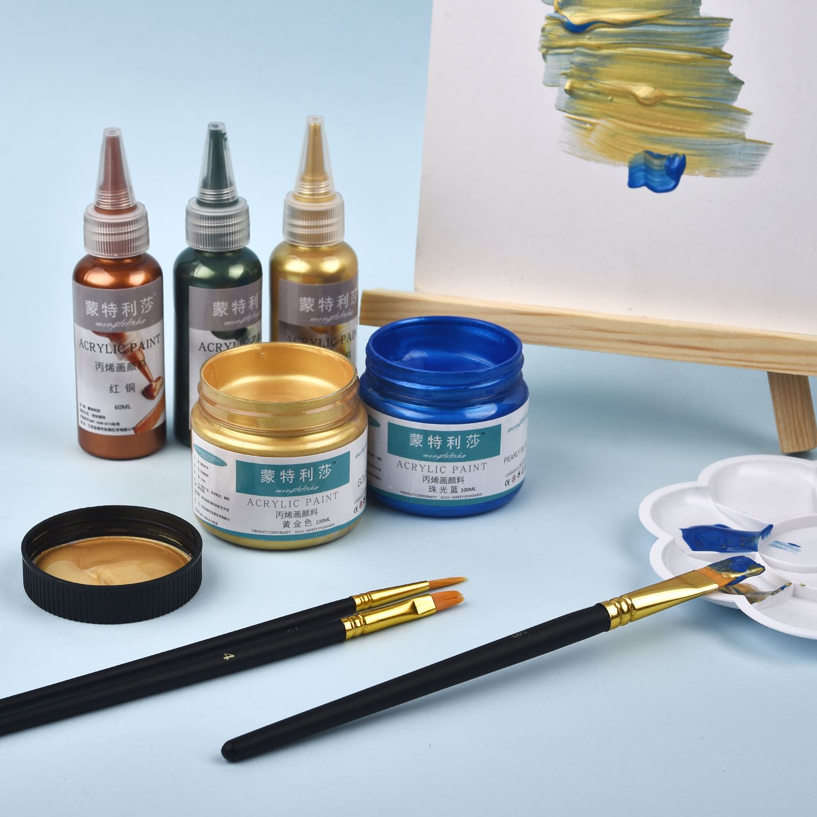 7 colores, 60ml/botella, pigme - Resin Pigment Set reseña y precio