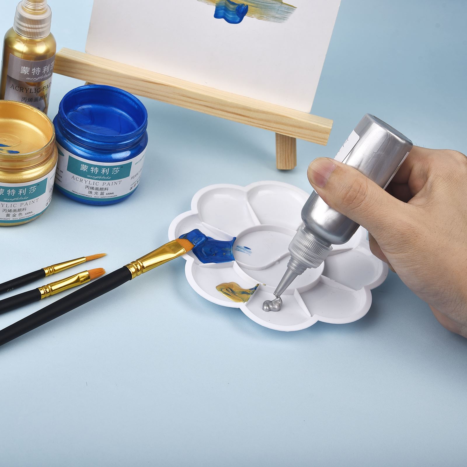 7 colores, 60ml/botella, pigme - Resin Pigment Set reseña y precio
