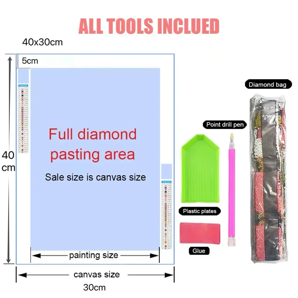 Set de Pintura de Diamantes DI - Resin Craft Kit reseña y precio