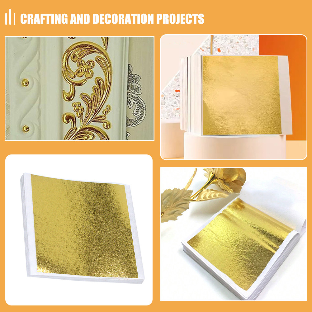 1 Bolsa de Hojuelas de Imitaci - Gold Foil Flakes reseña y precio