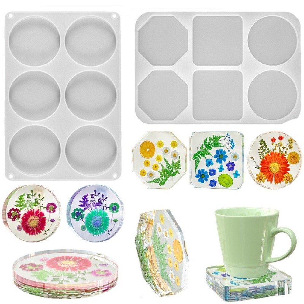 Molde de silicona creativo par - Coaster Mold Round reseña y precio