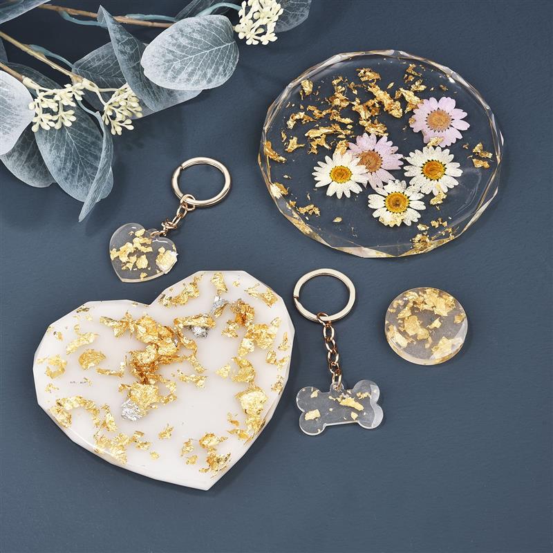 Lámina de cobre de imitación d - Gold Foil Flakes reseña y precio