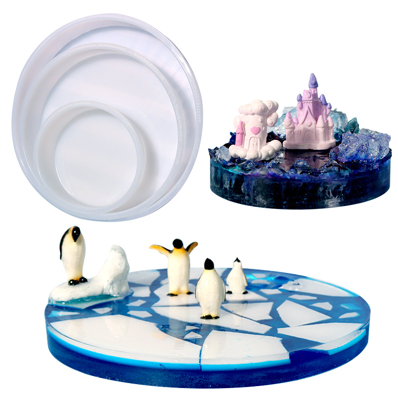 Bandeja redonda grande, Molde  - Coaster Mold Round reseña y precio