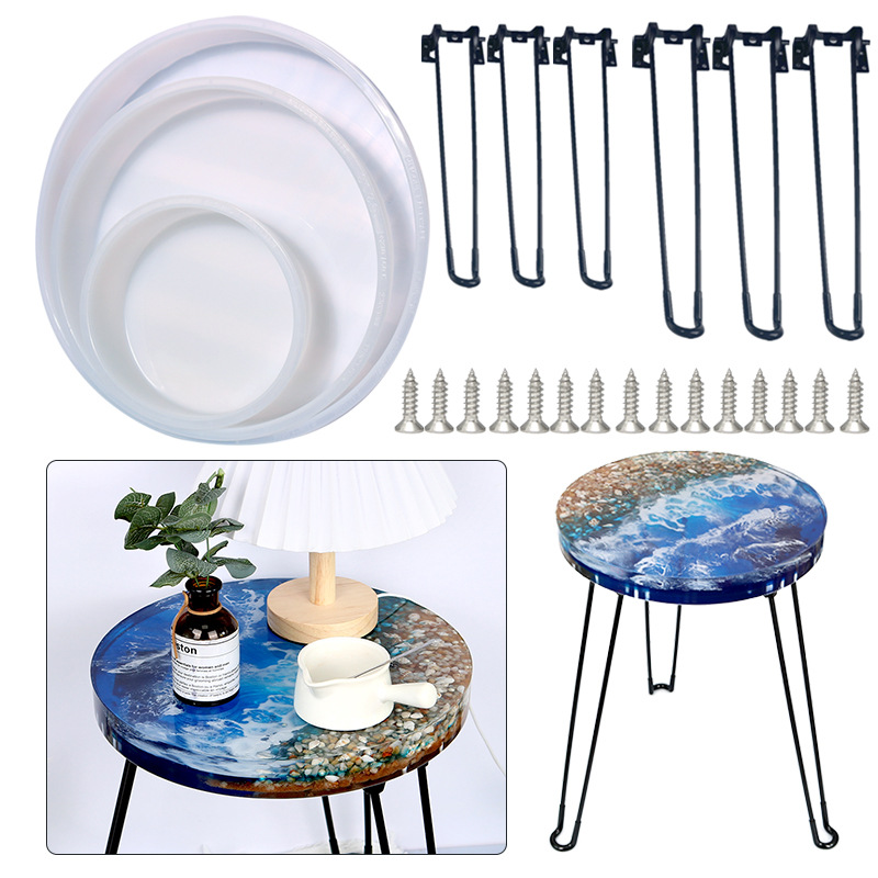 Bandeja redonda grande, Molde  - Coaster Mold Round reseña y precio
