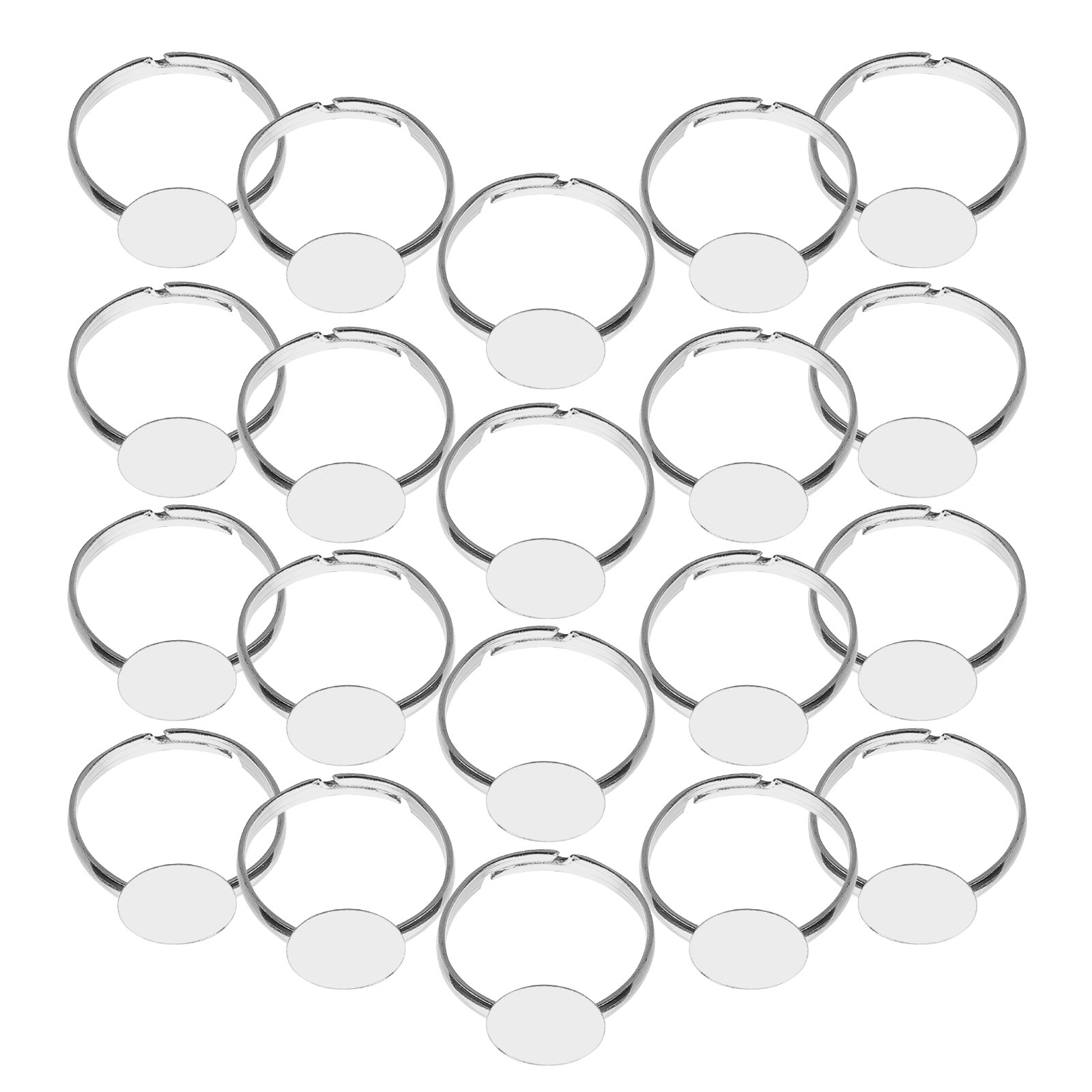 20 Piezas de Bases de Anillo A - Resin Craft Supplies reseña y precio
