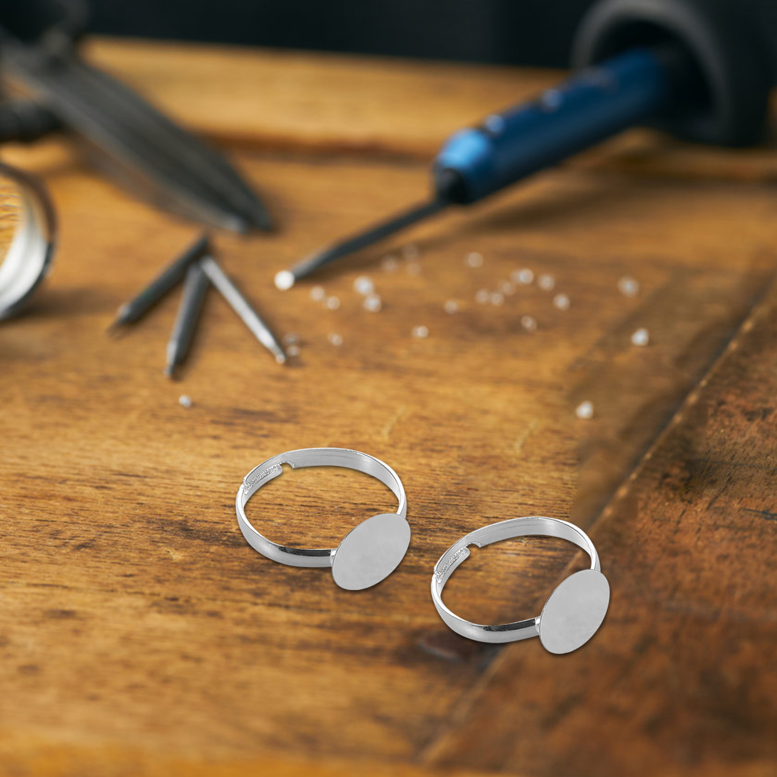 20 Piezas de Bases de Anillo A - Resin Craft Supplies reseña y precio