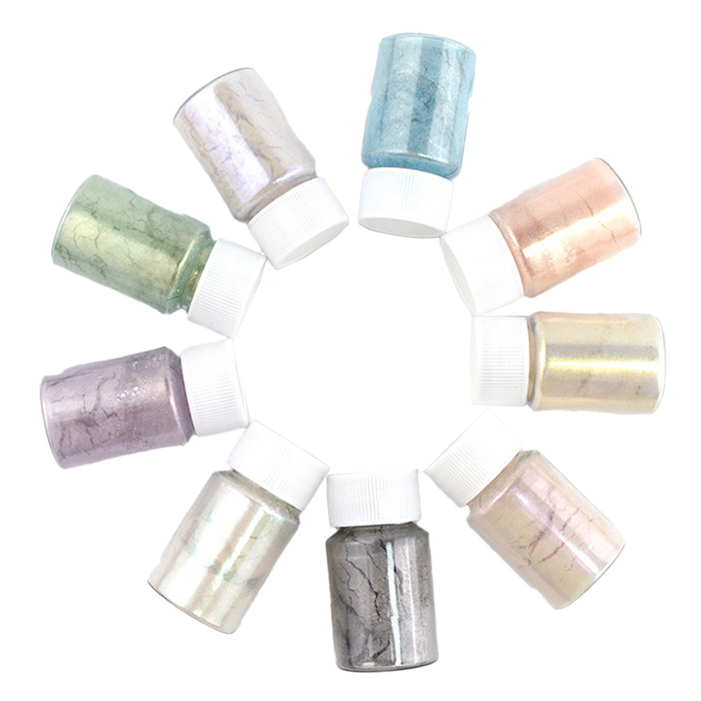 Juego de 9 Pigmentos de Mica e - Resin Pigment Set reseña y precio