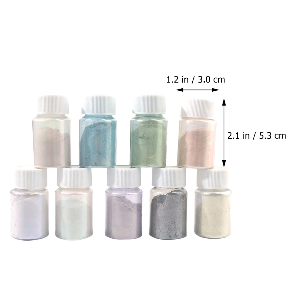 Juego de 9 Pigmentos de Mica e - Resin Pigment Set reseña y precio