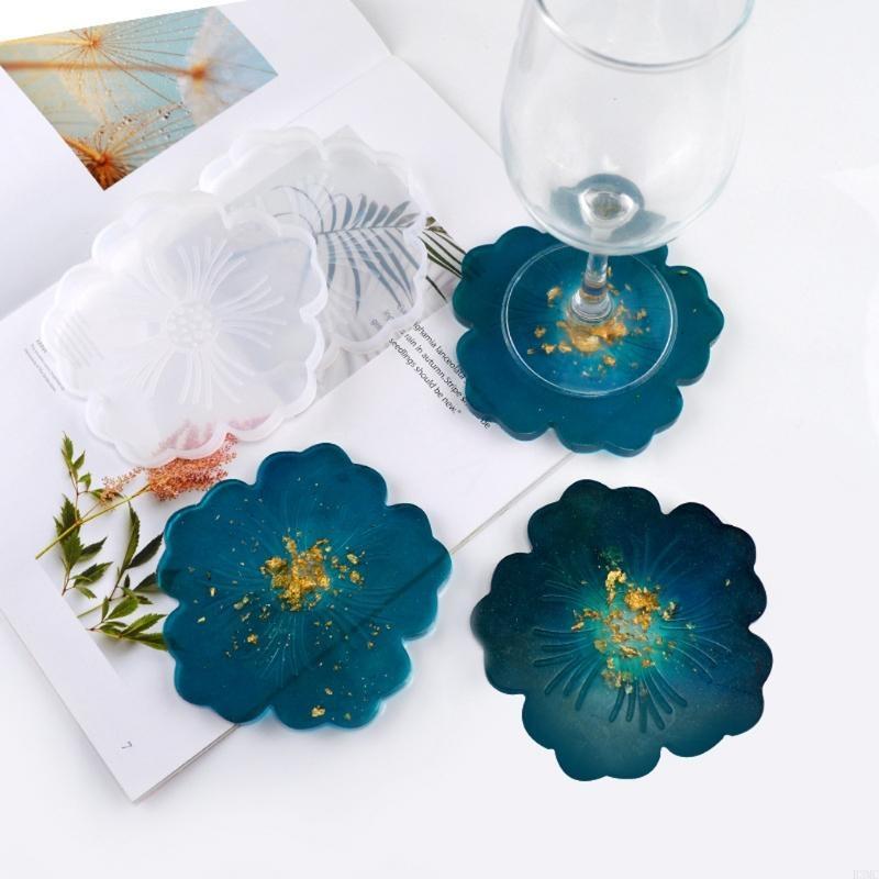 R3MC 2pcs Diy Flower Flower Ge - Geode Mold Silicone reseña y precio