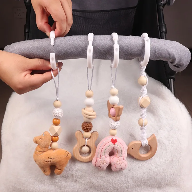 Juguetes de madera para bebé,  - Wood Ring Blank reseña y precio