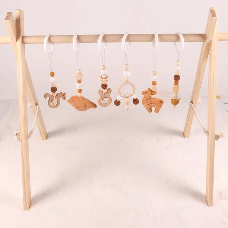 Juguetes de madera para bebé,  - Wood Ring Blank reseña y precio
