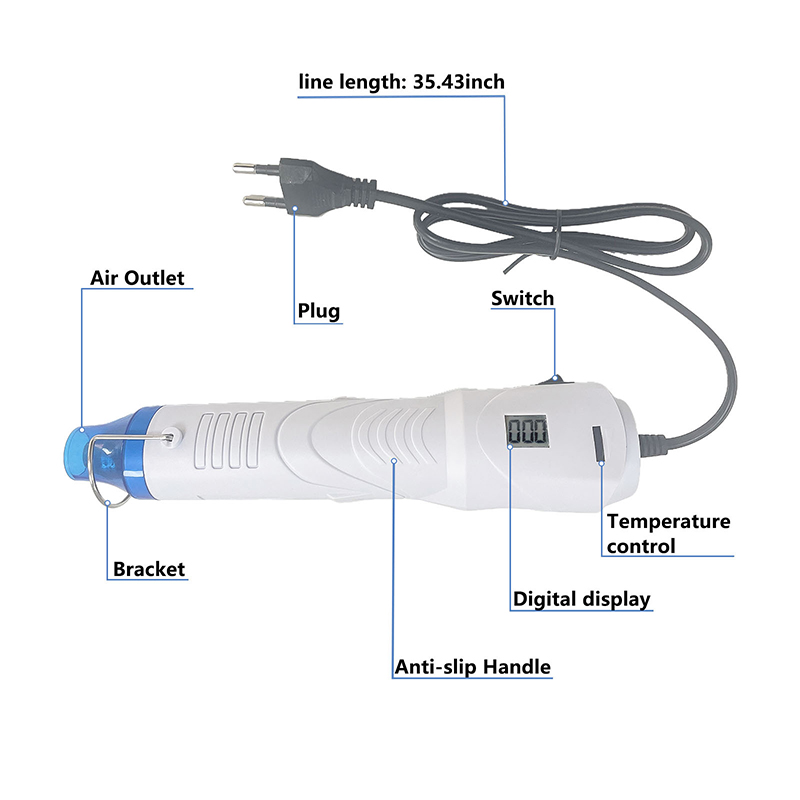 Pistola de calor de 220V, sopl - Heat Gun Small reseña y precio