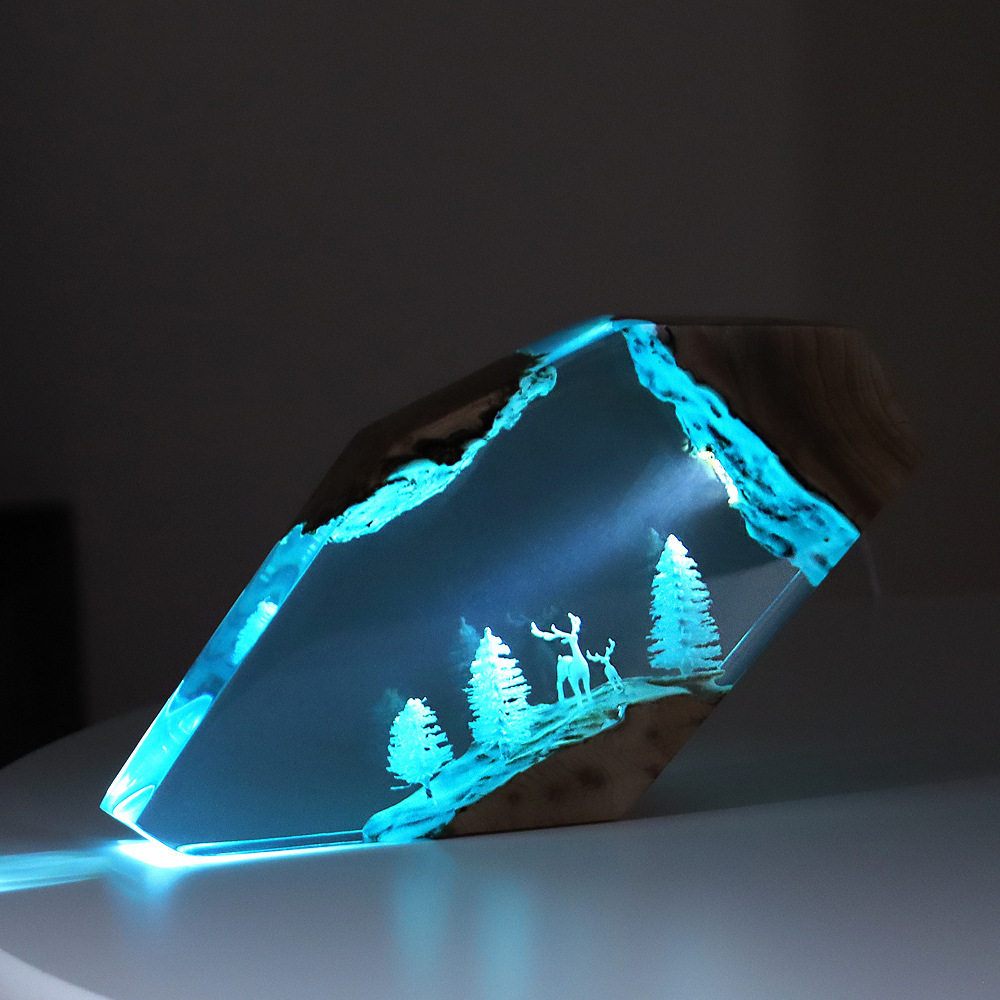 Adorno Luminoso Personalizado  - Resin Crafts reseña y precio
