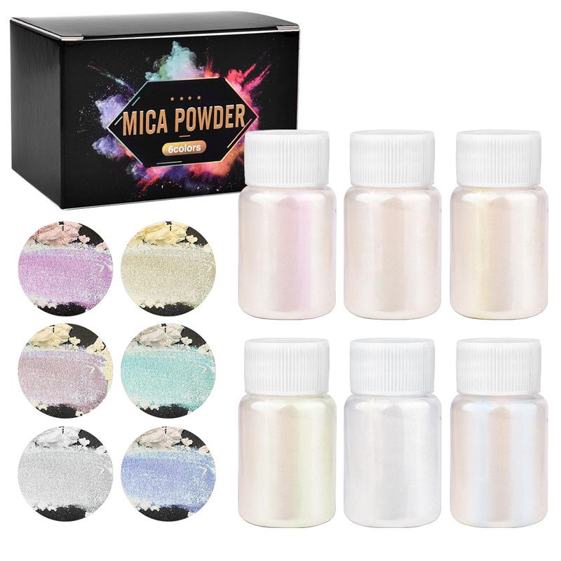 Juego de 6 uds de pigmentos en - Resin Pigment Set reseña y precio