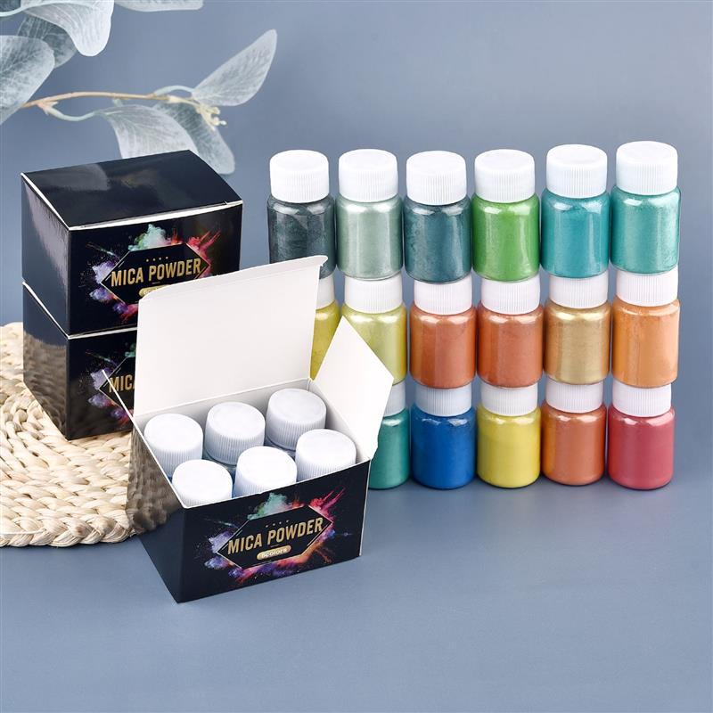 Juego de 6 uds de pigmentos en - Resin Pigment Set reseña y precio