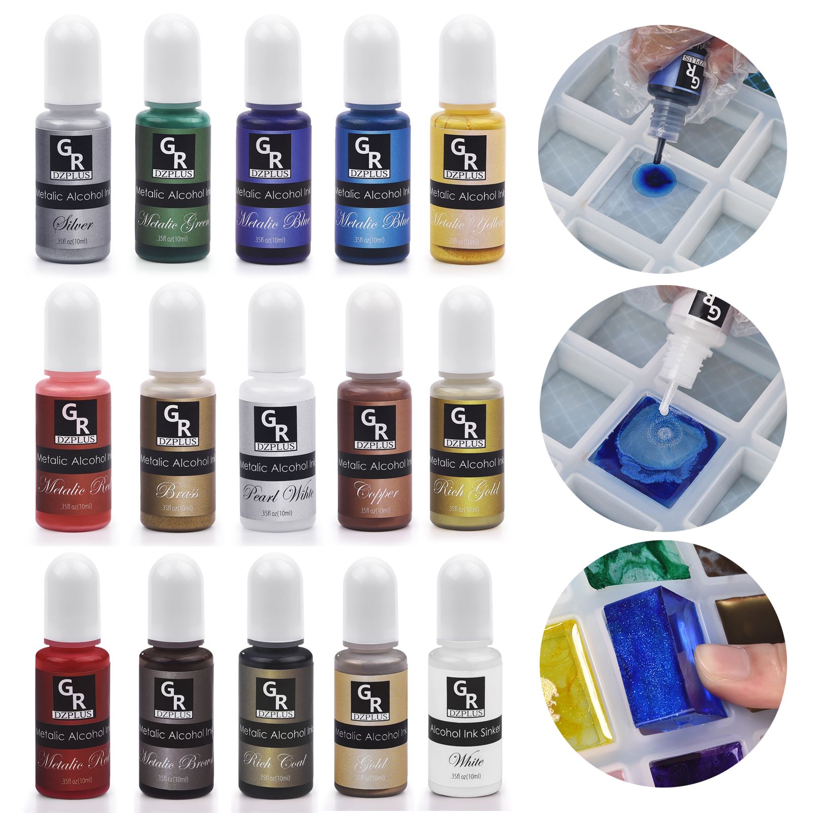 1 Juego de Kit de pigmento de  - Resin Dye Alcohol reseña y precio